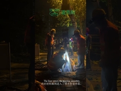 Riool ter plaatse uitgehard UV-uitgehard CIPP-voering Nat materiaal Ruwe aannemers Ondergronds Geen graafwerkzaamheden