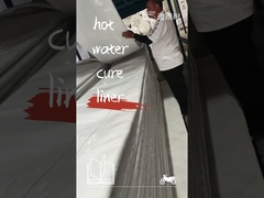 Sleufloze CIPP-waterinversie Gemeentelijke rioolreparatie Waterzwaartekracht-inverterende voering