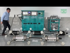 LED-buis UV CIPP-apparatuur Cure Light Dual Core Trenchless-systeem Mercury-technologie