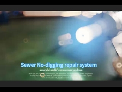 Supergrote UV-liner DN1650 met een lengte van 65m werd geïnstalleerd in Qingdao Shandong