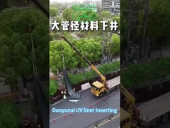 UV-versterkte CIPP-voeringen, gehard op plaats, buisvoeringsapparatuur