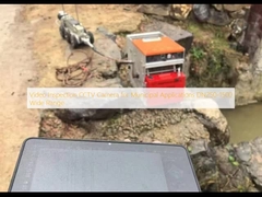 Video-inspectie CCTV-camera voor gemeentelijke toepassingen DN250-1500