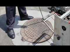 Draadloze controle CCTV-camera voor het inspecteren van pijpleidingen met sterke kabel en licht