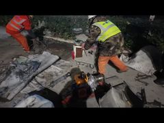 Verticale CCTV Pipe Crawler Robot Pipe Cleaner Riolering Vijf meter kabel D18