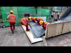 onder druk UV cipp bekleding gehard in plaats buismachine slootloze constructie reparatie sanitair