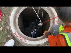 Draadloze CCTV Pijpcrawler Afvoerinpectie Camera Achterste Stekker Voor Rioolbuisdefecten