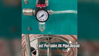 Draagbaar UV CIPP-leidingreparatiesysteem DN100 tot DN250