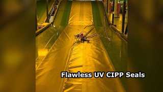 Automatische hitteafdichting voor UV-CIPP-voeringen