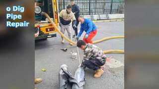 Sleufloze pijpreparatie LED UV CIPP