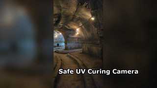 UV-camera voor video-inspectie in besloten ruimtes