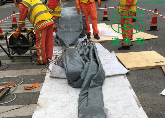pijp die van de riool de UVcipp Voering Trenchless-Reparatie in de Pijpnetwerken van de Regenwaterriolering genezen