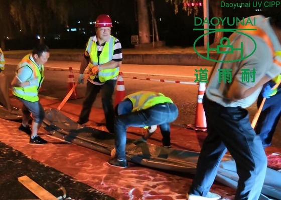 Van de ultraviolette de UV Genezen CIPP Reparatie Installatie Ondergrondse Drainage